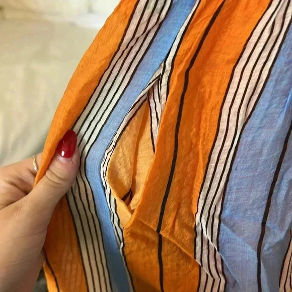 THML Dress size small blue and orange - Picture 4 of 6